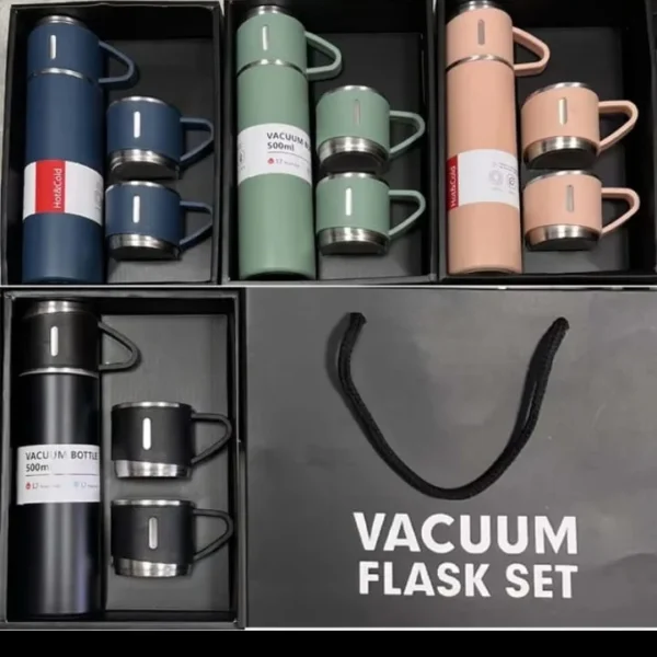 Garrafa Térmica 500ml Com Xícara Café Chá a Vácuo