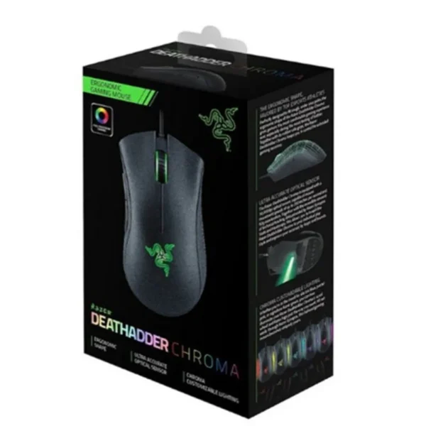 Razer Deathadder Viper Standard Edition 6400 Wired Gaming mouse New esports LOL - Imagem 4